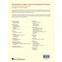 Ausgew&auml;hlte Lieder von Zelter bis Strauss (HV) : herausgegeben von Erik Battaglia